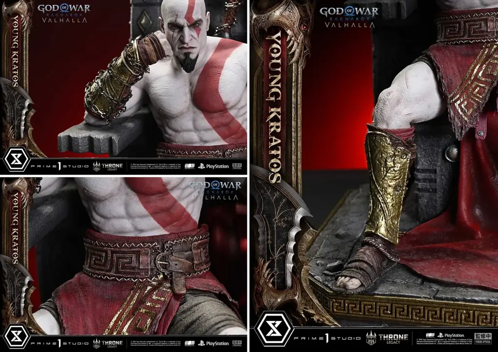 『ゴッド・オブ・ウォー ラグナロク』より、過去と現在ふたりのクレイトスが1/3スケールで登場 画像 17