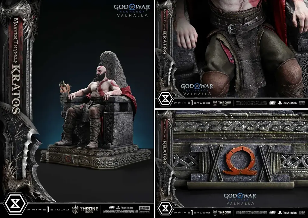 『ゴッド・オブ・ウォー ラグナロク』より、過去と現在ふたりのクレイトスが1/3スケールで登場 画像 7