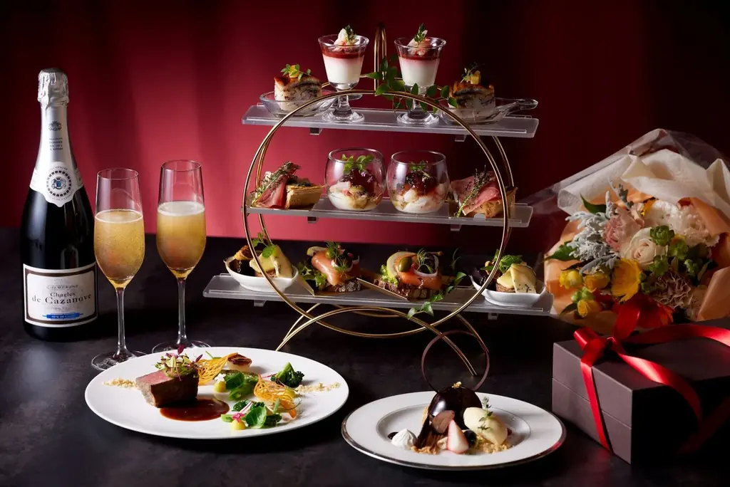 【浅草ビューホテル】浅草の街と東京の夜景が静かに想い出を彩る、イブニングハイティーで祝う大切な記念日。 画像 2