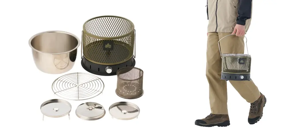 自動送風機能付き！高火力ストーブと無煙グリルの二刀流「LOGOS 無煙 メシ暖房グリル（ファンの力で火力抜群）」新発売！ 画像 7