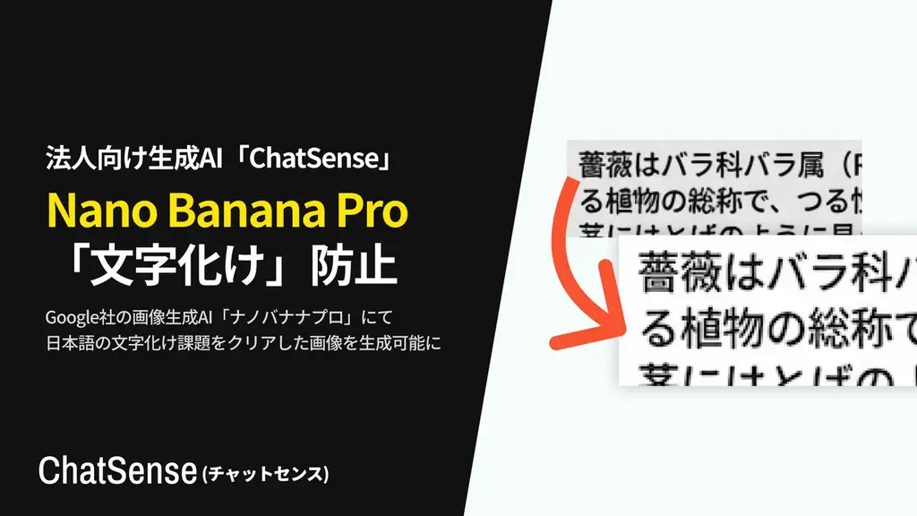 「Nano Banana Pro」の「文字化け」防止機能を実装 画像 1