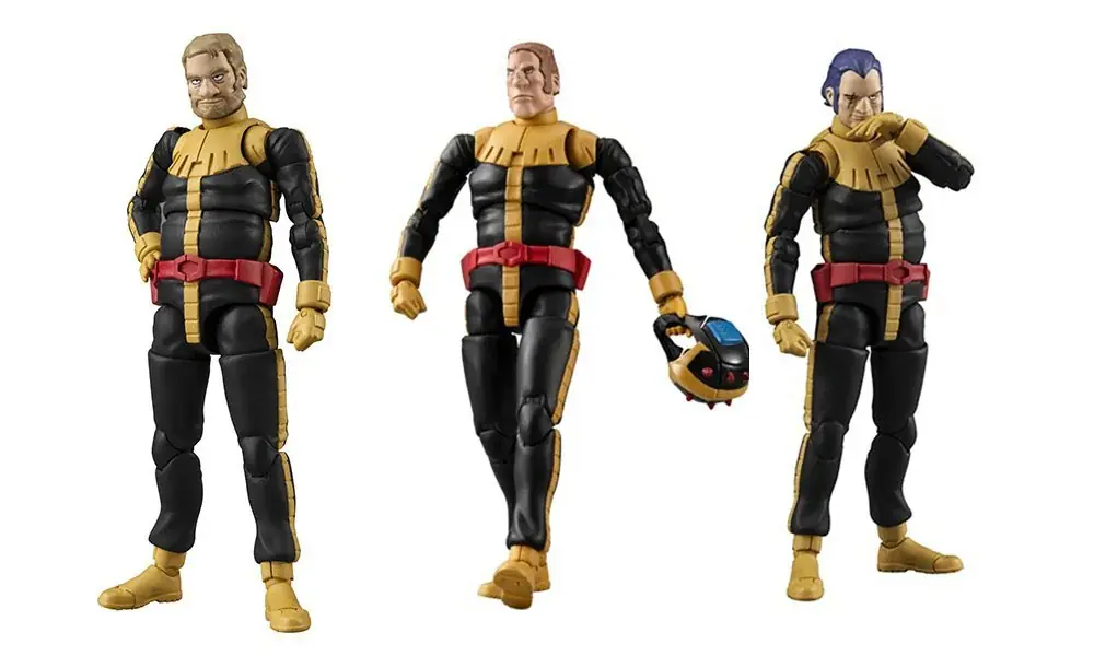 黒い三連星立体化