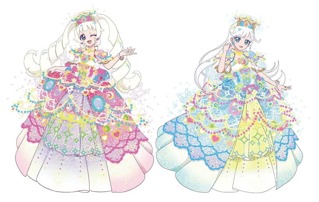 2月5日開始『ひみつのアイプリ』リング6弾でプリンセスコーデ登場