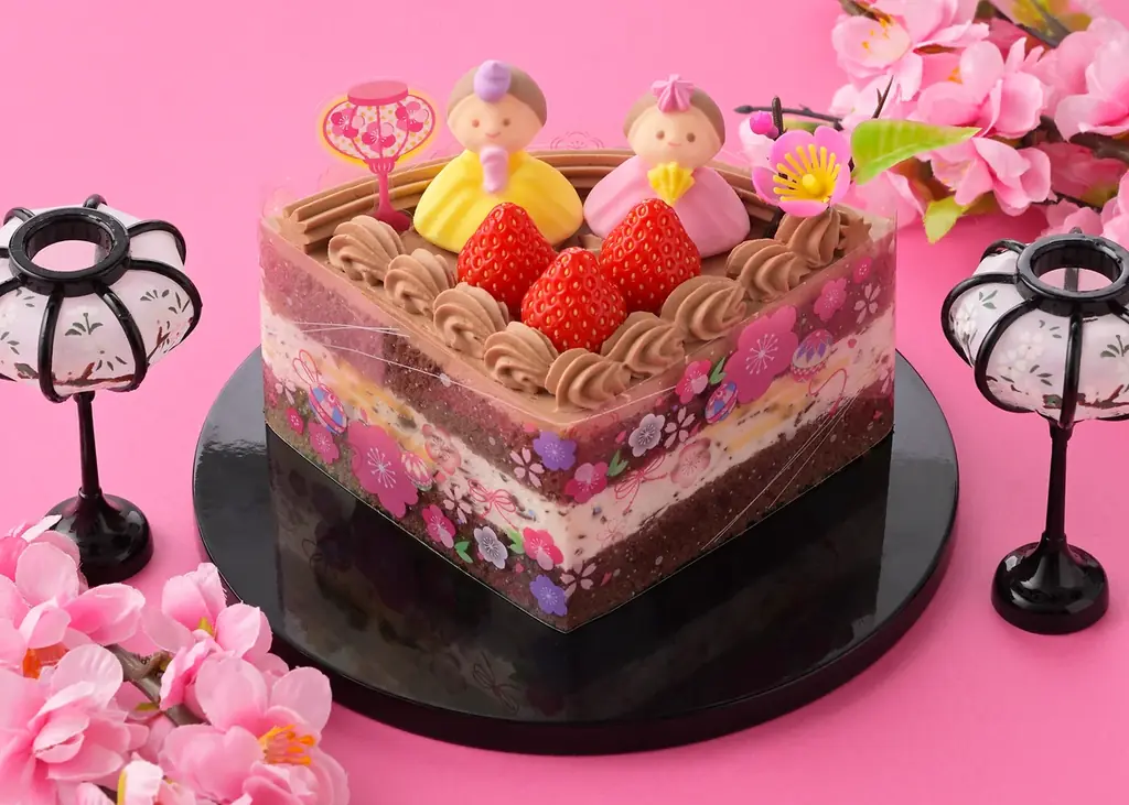 【銀座コージーコーナー】1月23日から、ひなまつりケーキの予約受付スタート！かわいいプチケーキアソートや縁起のいい扇形ケーキなど、全7種類 画像 4