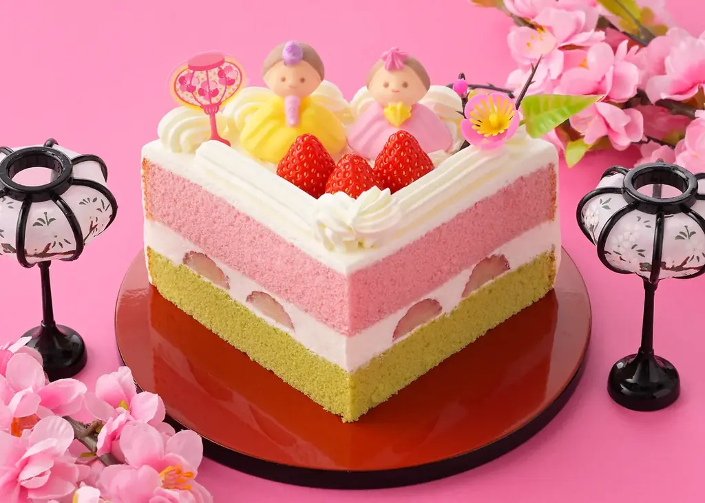 【銀座コージーコーナー】1月23日から、ひなまつりケーキの予約受付スタート！かわいいプチケーキアソートや縁起のいい扇形ケーキなど、全7種類 画像 5