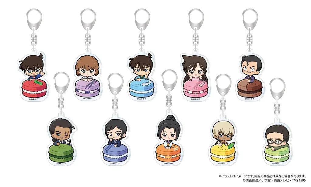 『名探偵コナン』より、オリジナル描き起こしイラスト“マカロンコレクションvol.1”のオリジナルグッズがついに本日よりご予約受付けを開始！！ 画像 6