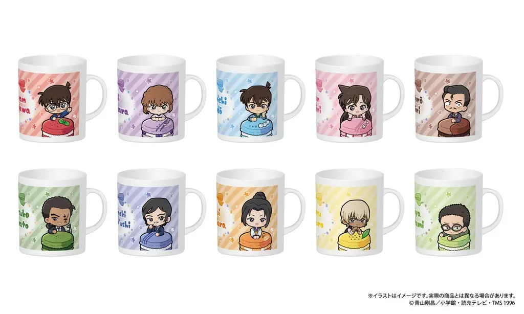 『名探偵コナン』より、オリジナル描き起こしイラスト“マカロンコレクションvol.1”のオリジナルグッズがついに本日よりご予約受付けを開始！！ 画像 8