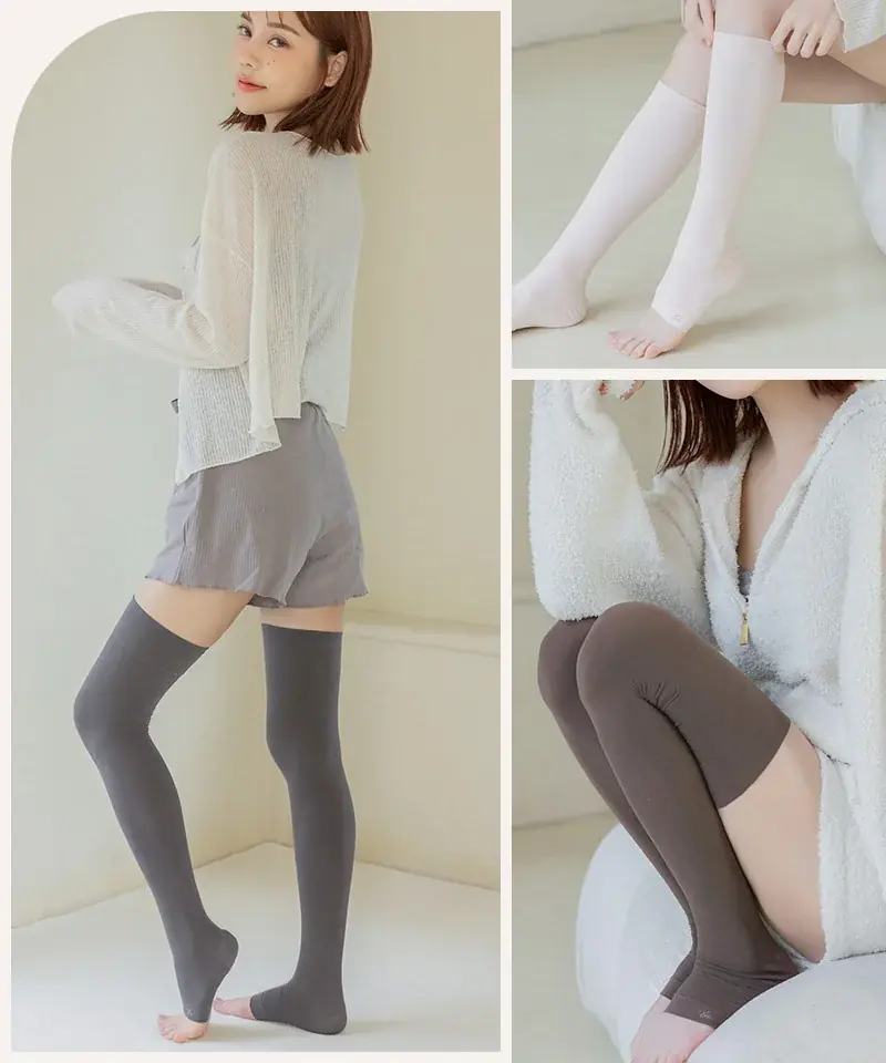 【むくみ解消！】キュッと、実感。かかとケア機能が付いた着圧ソックス新発売！ 画像 5