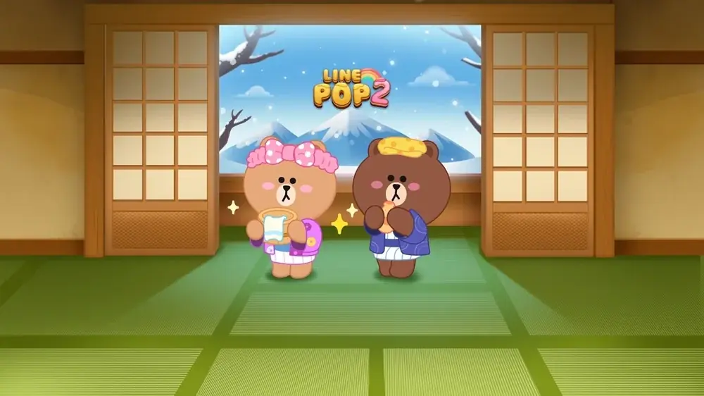 「LINE POP2」、「LINE FRIENDS」冬シーズンイベント前半を開催 画像 1