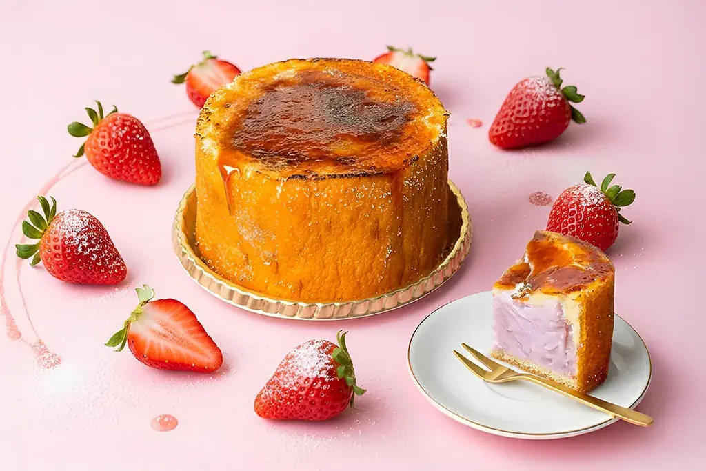 【1/24限定】パリッ！トロッ！年に一度の「ブリュレバウム」。今年は苺カスタードで登場！ 画像 3