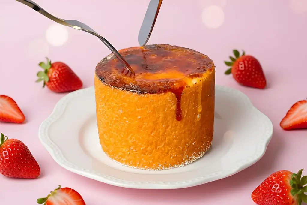 【1/24限定】パリッ！トロッ！年に一度の「ブリュレバウム」。今年は苺カスタードで登場！ 画像 4