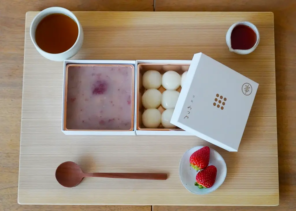 【浅草の白玉が名物!「甘味みつや」】 日本橋三越本店「あんこ博覧会®」初出店。茹でたて白玉＆限定「白玉手箱いちごあん」を期間限定販売 画像 2