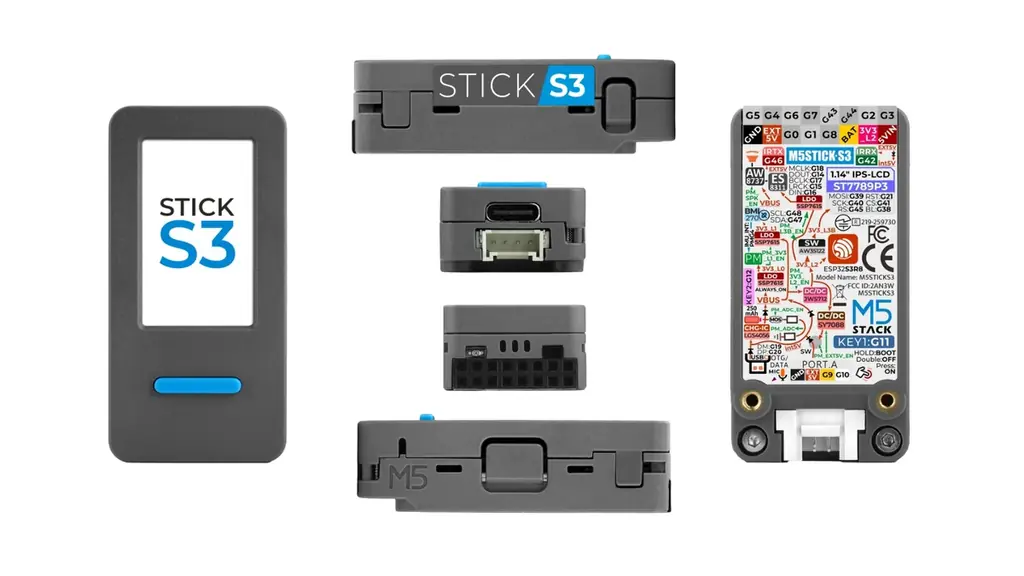 M5StickC Plus2の後継モデル「M5StickS3」、ESP32-S3とオーディオ機能強化で音声インタラクションを身近に。スイッチサイエンスで2026年1月23日15時に販売開始 画像 2