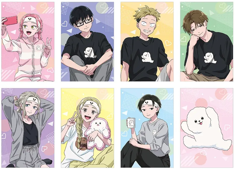 絶賛放送中のTVアニメ『正反対な君と僕』から、「イエティパジャマパーティー」がテーマの描き下ろしイラストを使用した新商品が、アニメイトで3月21日発売！　さらに、特典がもらえるフェアを開催!! 画像 8