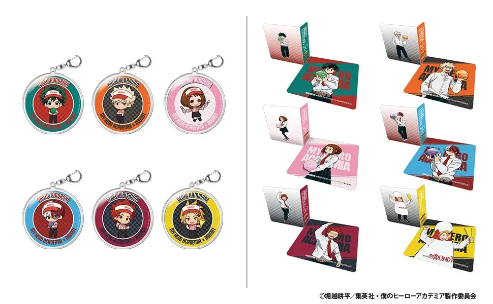 アニメ『僕のヒーローアカデミア』と『ROUND1』のコラボキャンペーンが開催決定！ 画像 3