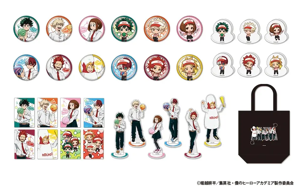 アニメ『僕のヒーローアカデミア』と『ROUND1』のコラボキャンペーンが開催決定！ 画像 5