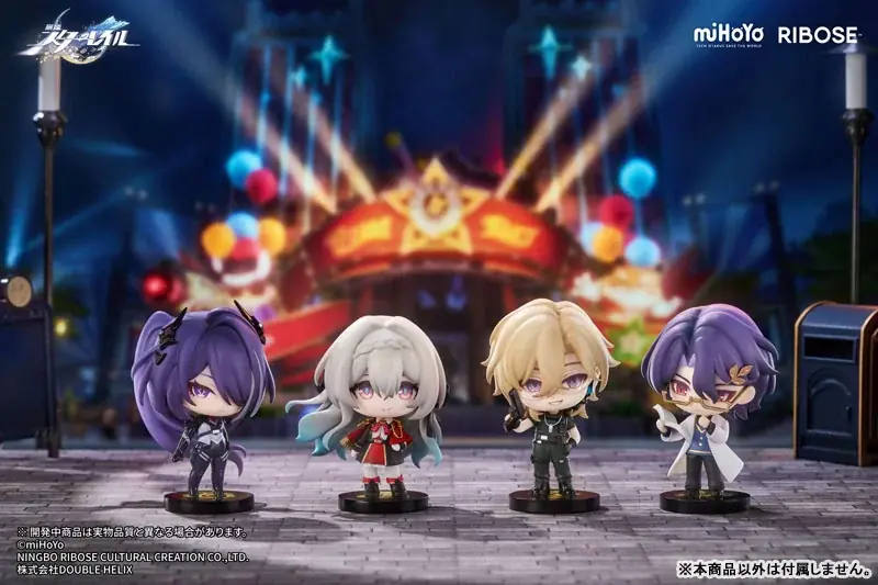 9月発売予定：崩壊スターレイルVOL2デフォルメ4体