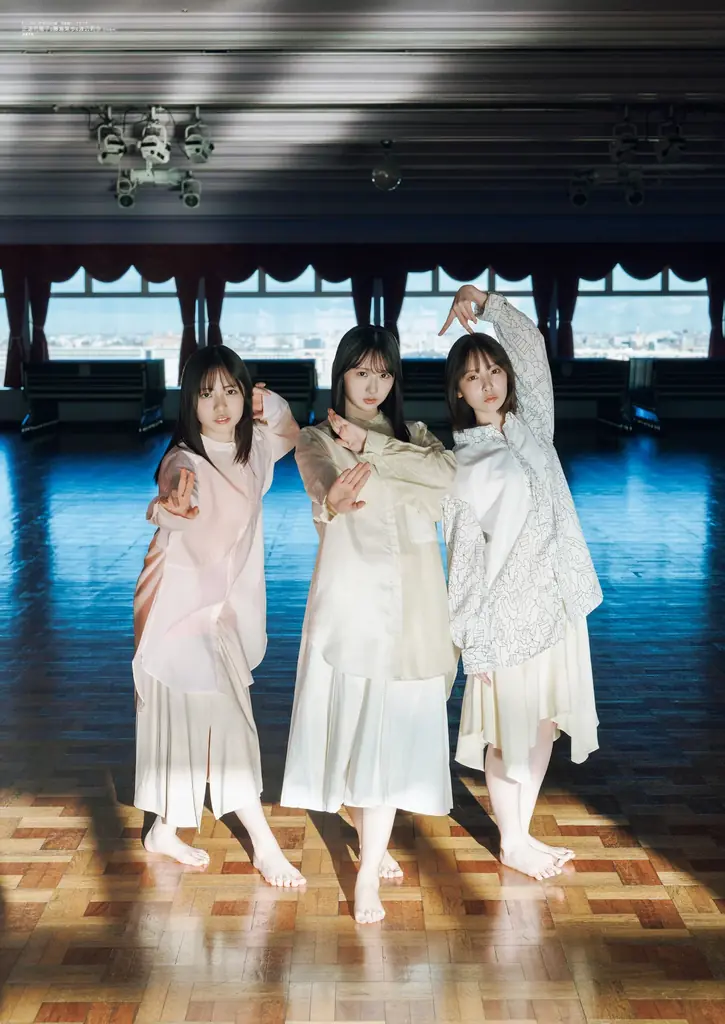 日向坂46四期生の年少トリオ“末っこむすび”がぎゅっとひとつに‼「B.L.T.3月号」の表紙を解禁！ 1万字座談インタビューで語られる3人のハートフルな関係性。 画像 6