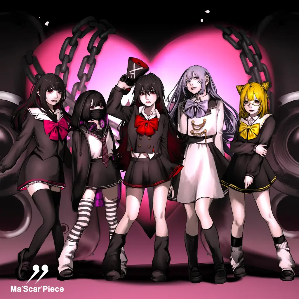 令和トランスアイドル・Ma’Scar’Piece（マスカーピース）が疾走感溢れる新曲「Hallucination」を1月23日(金)配信リリース！ 画像 1