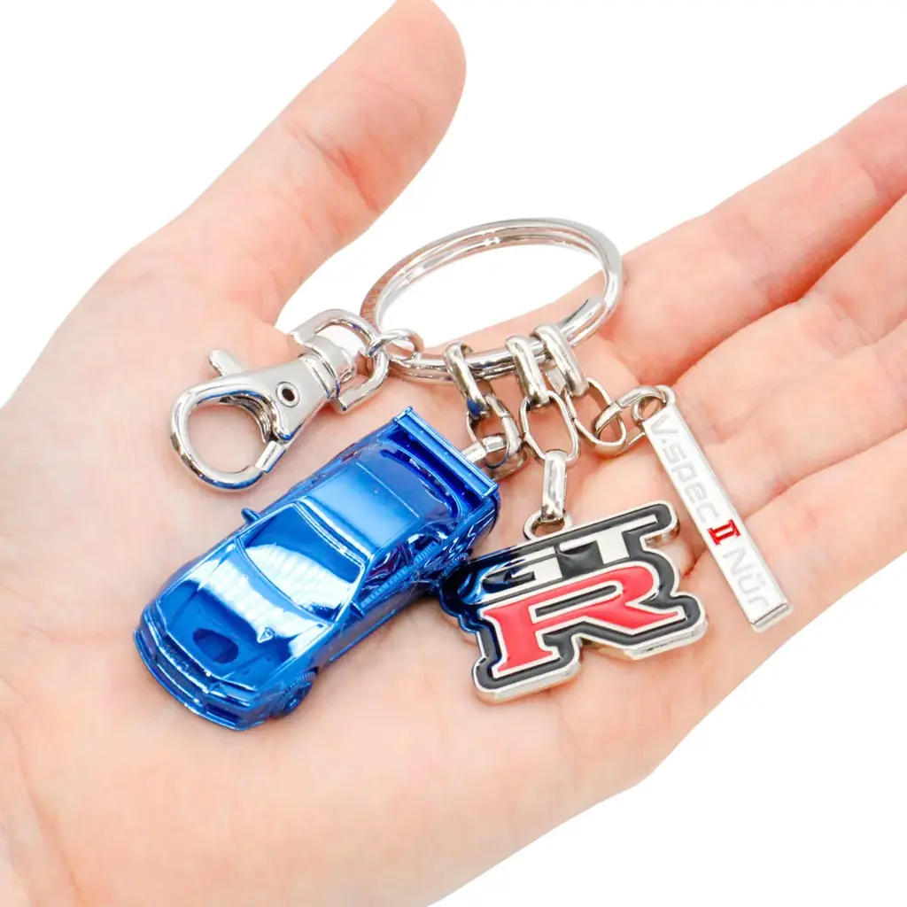 新商品●5000個限定● 日産スカイライン GT-R (BNR34) キーリング、「大阪オートメッセ」で販売決定！ 画像 3