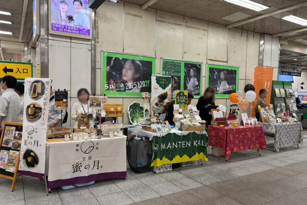 駅・商業施設・文化施設で展開「日々のくらしのマルシェ」1年間で延べ100店舗超、延べ1万人以上の購買体験を創出。場所の特性に合わせて人の流れを価値に変える、場づくり型マルシェ。 画像 2