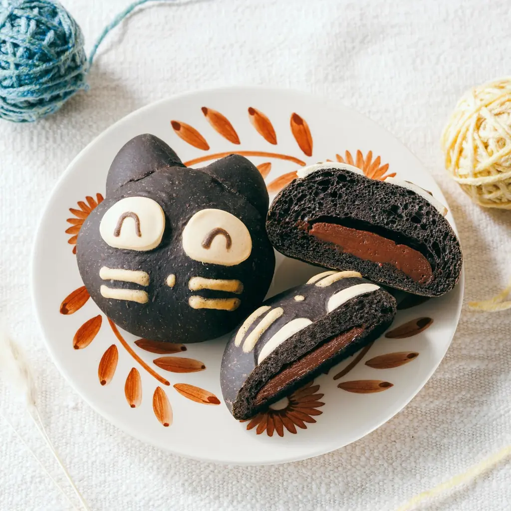 【木村屋總本店】＜新商品＞2月22日“猫の日”にぴったりの動物パン「ねこちゃん」が登場！季節限定あんぱん「酒種 屋久島たんかん」とともに、2月1日より直営店で販売開始。 画像 2