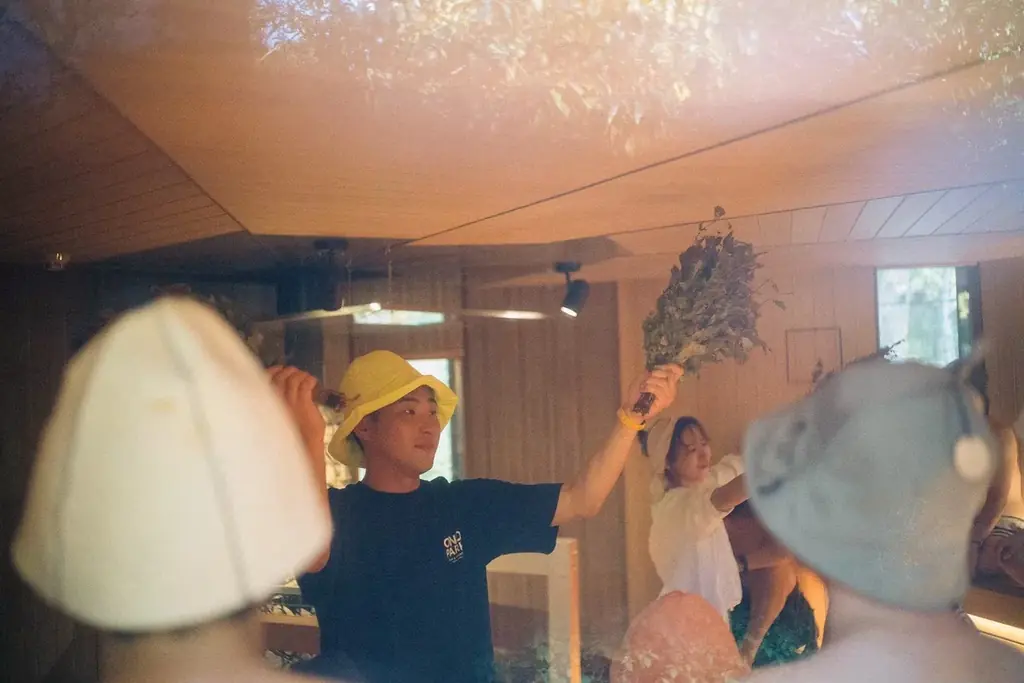 「OND SAUNA」九州初※のウィスキング常設施設へ！武雄の自然の中で植物と蒸気に包まれる新体験を！ 画像 3