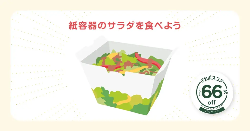 Earth hacks、マクドナルドでできる生活者参加型の脱炭素アクションを開始 画像 2