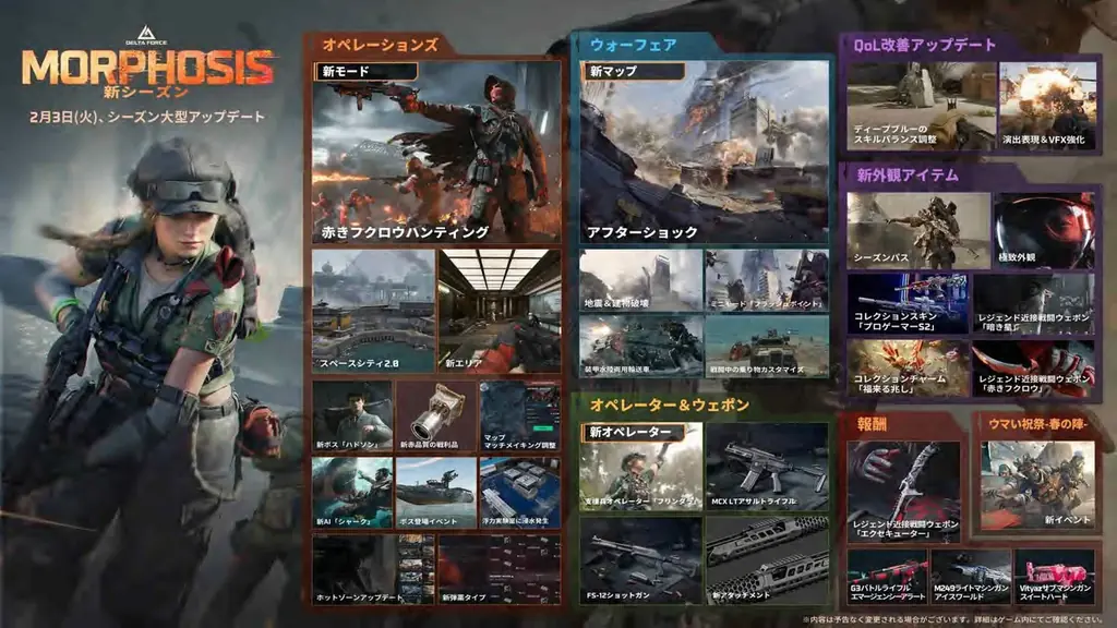 『Delta Force』2026年最初の新シーズン「モーフォシス」発表新オペレーター、新マップ、新モードを含む大型アップデートが2月3日配信決定 画像 4