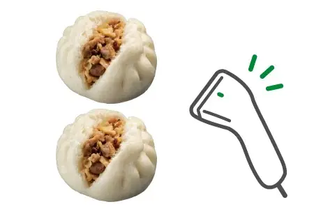 期間中、対象の中華まんを一度に2個（組合せ自由）買うと、次回から使える対象のドリンク1本無料クーポンをプレゼント！ 画像 6