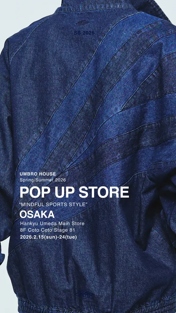 ALAN SHIRAHAMA氏が再登壇！阪急うめだ本店で第2回 UMBRO HOUSEのPOP UPを開催！ 画像 2