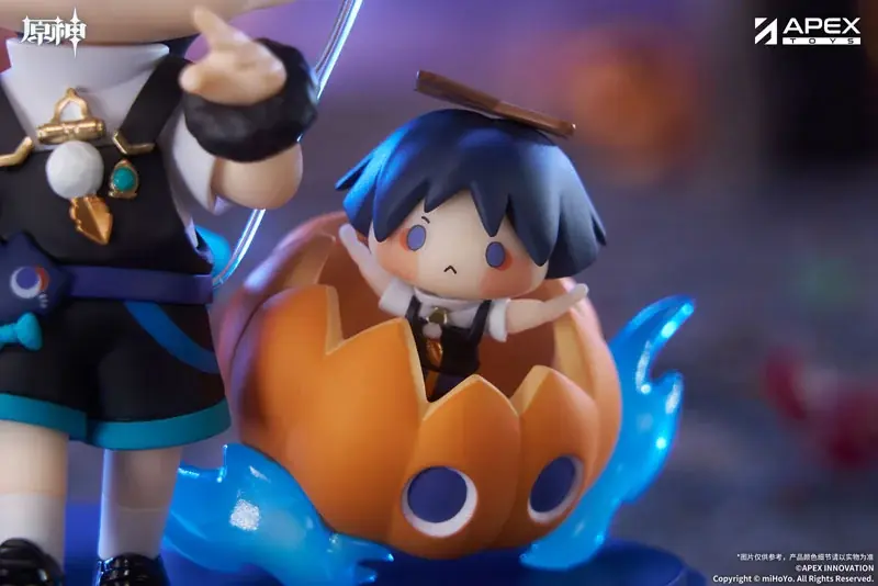 『原神』より、「幽夜綺想シリーズ ちびキャラフィギュア 放浪者」が登場。あみあみにて予約受付中。 画像 11