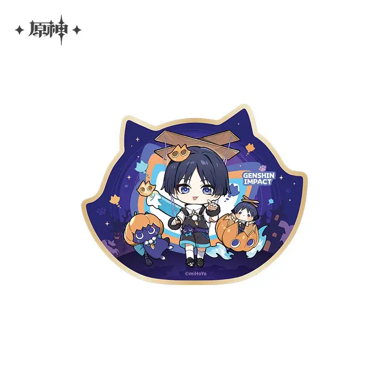 『原神』より、「幽夜綺想シリーズ ちびキャラフィギュア 放浪者」が登場。あみあみにて予約受付中。 画像 3