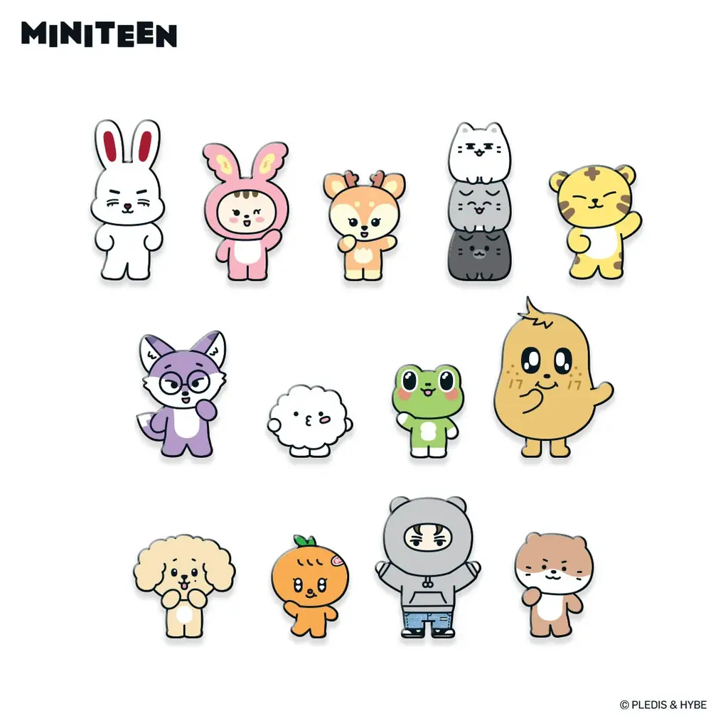 SEVENTEEN公式キャラクター「MINITEEN OFFICIAL LICENSE MERCH」第3弾がHMV&BOOKS ONLINEにて登場！ 画像 5