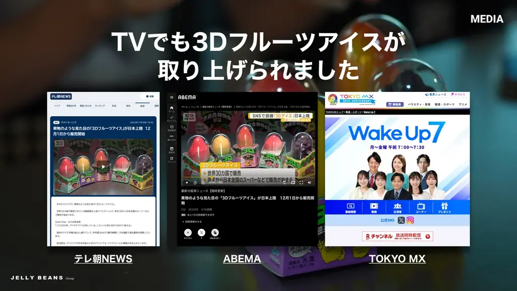 新商品「3Dフルーツアイス」累計出荷数量300万個突破 画像 4