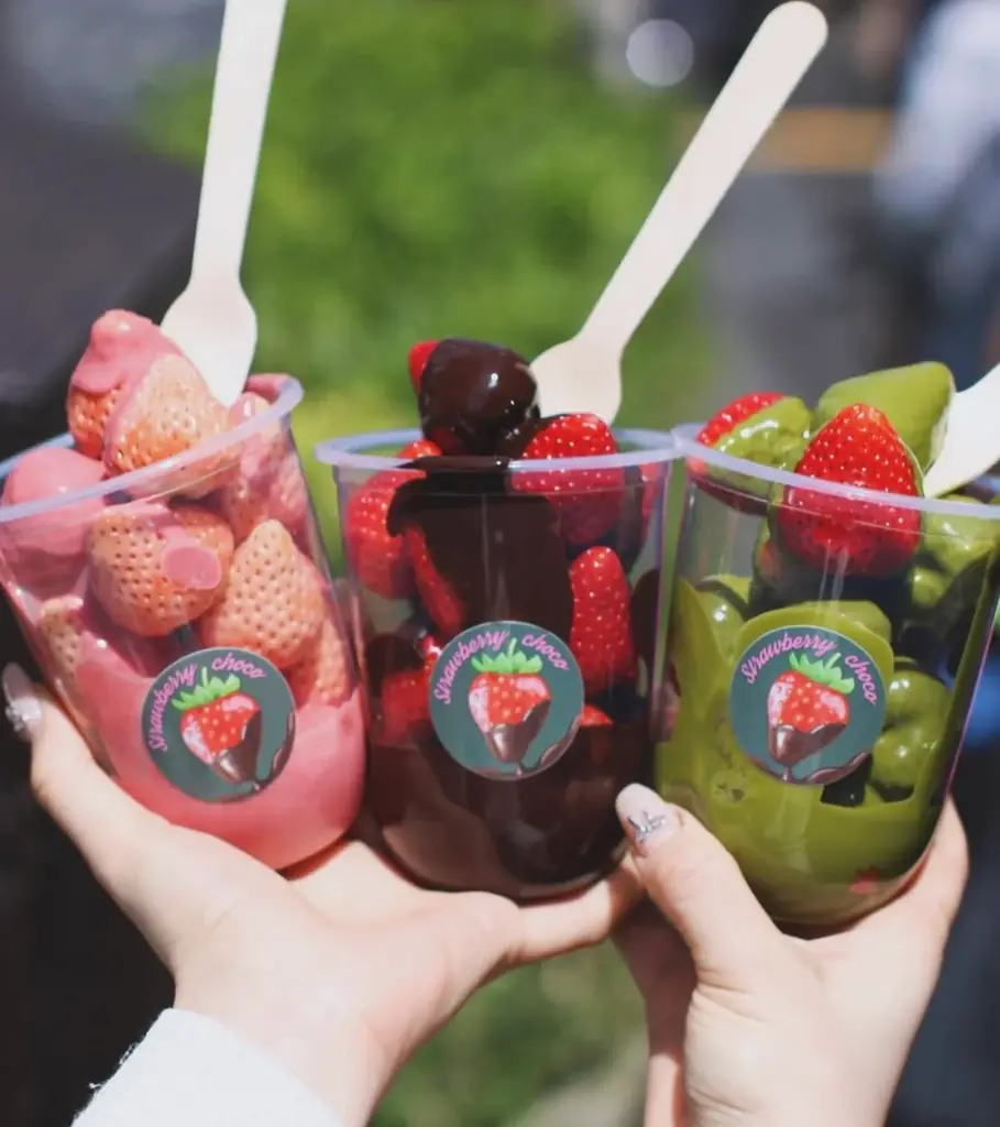 2/1開始：Strawberry choco新潟で期間限定販売