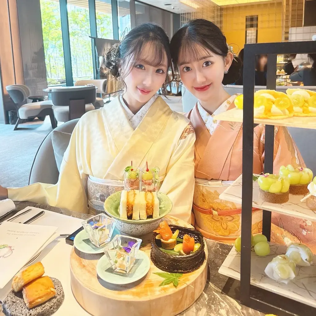 【訪問着×ヌン活】SNS映え女子増殖中！きものレンタルwargoが「着物×アフタヌーンティー 応援キャンペーン」を2026年1月27日（火）より全国8店舗で開始。ホテルとのコラボ実施中。 画像 10