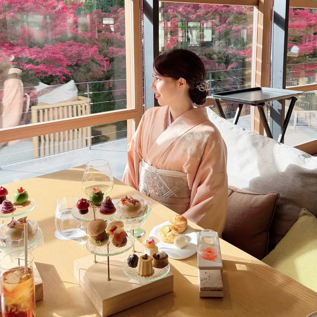 【訪問着×ヌン活】SNS映え女子増殖中！きものレンタルwargoが「着物×アフタヌーンティー 応援キャンペーン」を2026年1月27日（火）より全国8店舗で開始。ホテルとのコラボ実施中。 画像 5