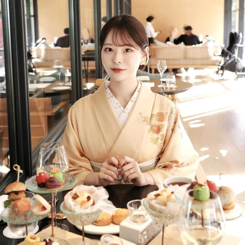 【訪問着×ヌン活】SNS映え女子増殖中！きものレンタルwargoが「着物×アフタヌーンティー 応援キャンペーン」を2026年1月27日（火）より全国8店舗で開始。ホテルとのコラボ実施中。 画像 9