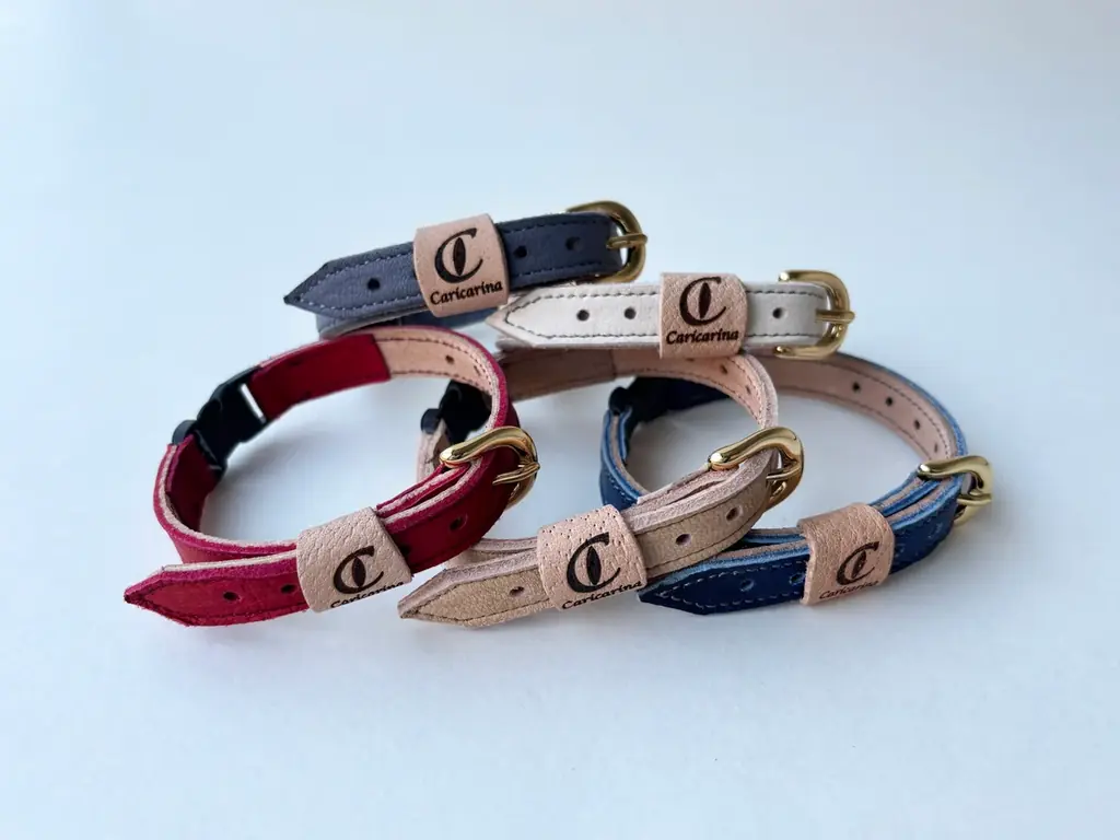 1月30日発売｜館山革工房と作った猫用レザー首輪