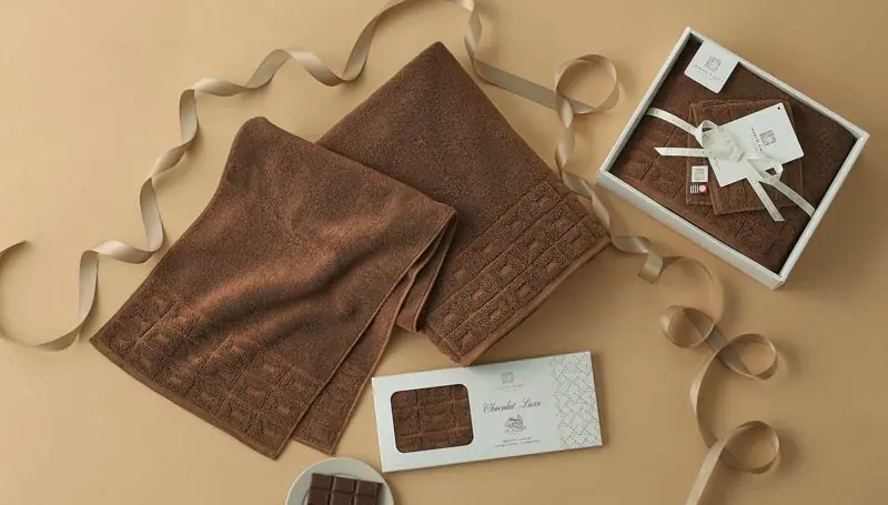 今治謹製から、カカオ染めの新作タオルシリーズ「Chocolat Luxe（ショコラ リュクス）」誕生 画像 5
