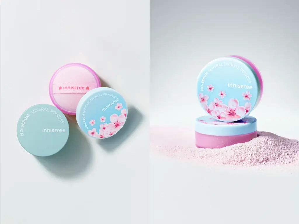 【INNISFREE】『ノーセバム ミネラルパウダー』からリミテッドエディション第一弾「チェリーブロッサム」が２月１日（日）より数量限定で登場！ 画像 1