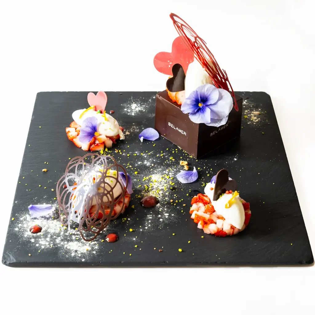 【ベルアメール京都別邸 ショコラバー】升に咲く、バレンタインのショコラ。 画像 2
