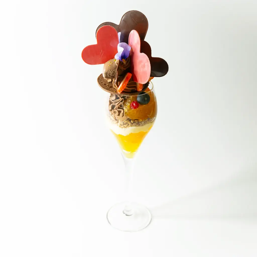 【ベルアメール京都別邸 ショコラバー】升に咲く、バレンタインのショコラ。 画像 3