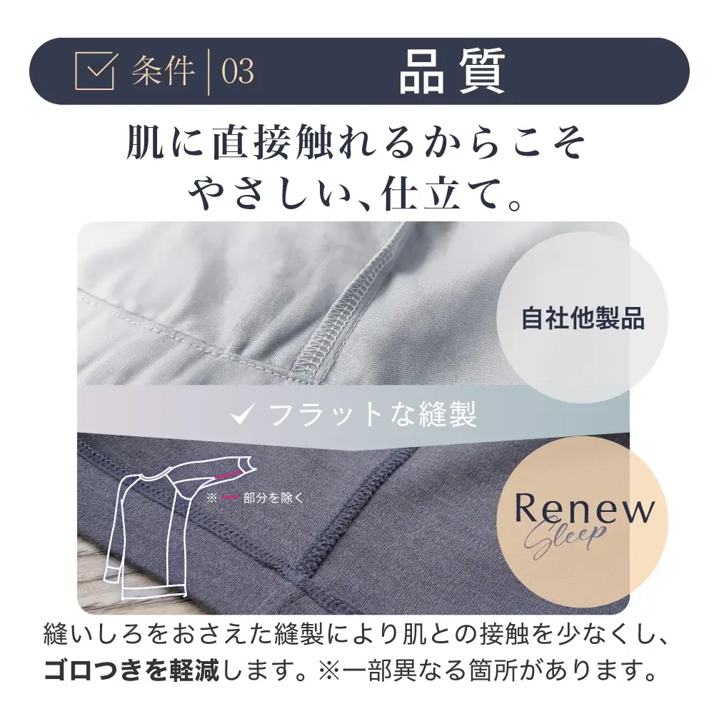 一般販売開始！Makuakeで1,320万円を突破した“疲労回復パジャマ”『Renew Sleep』がついに発売 画像 7