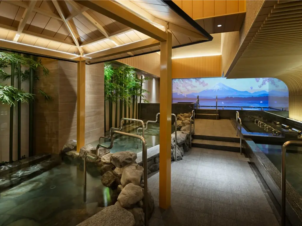 【うめきた温泉 蓮 Wellbeing Park】屋外温水インフィニティプールに絶景テントサウナが誕生 画像 4