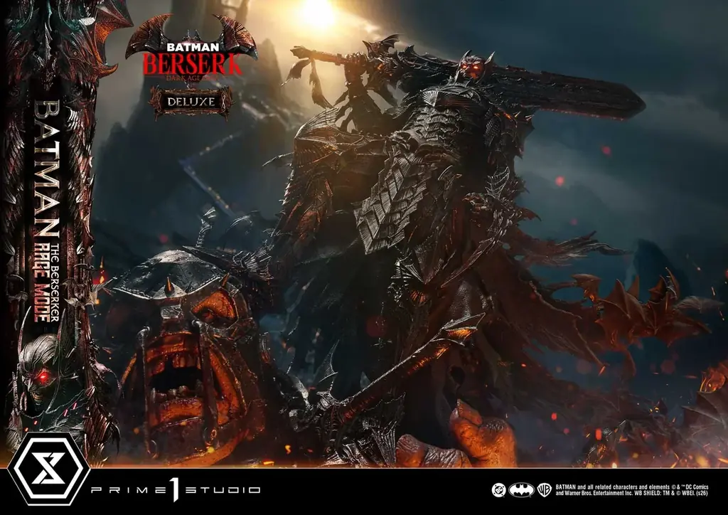 プライム１スタジオが生んだ新ヒーロー！「バットマン・ザ・バーサーカー レイジモード」が1/4スケールスタチューに 画像 16
