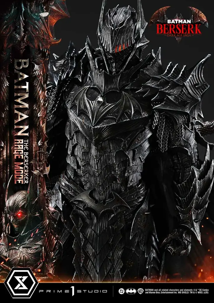 プライム１スタジオが生んだ新ヒーロー！「バットマン・ザ・バーサーカー レイジモード」が1/4スケールスタチューに 画像 6