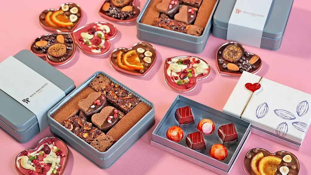 あまりんボンボンショコラ、ハートマンディアン、クッキー缶などバレンタインスイーツを2026年1月30日(金)～2月14日(土)の期間限定で販売！【ロイヤルパインズホテル浦和】 画像 1