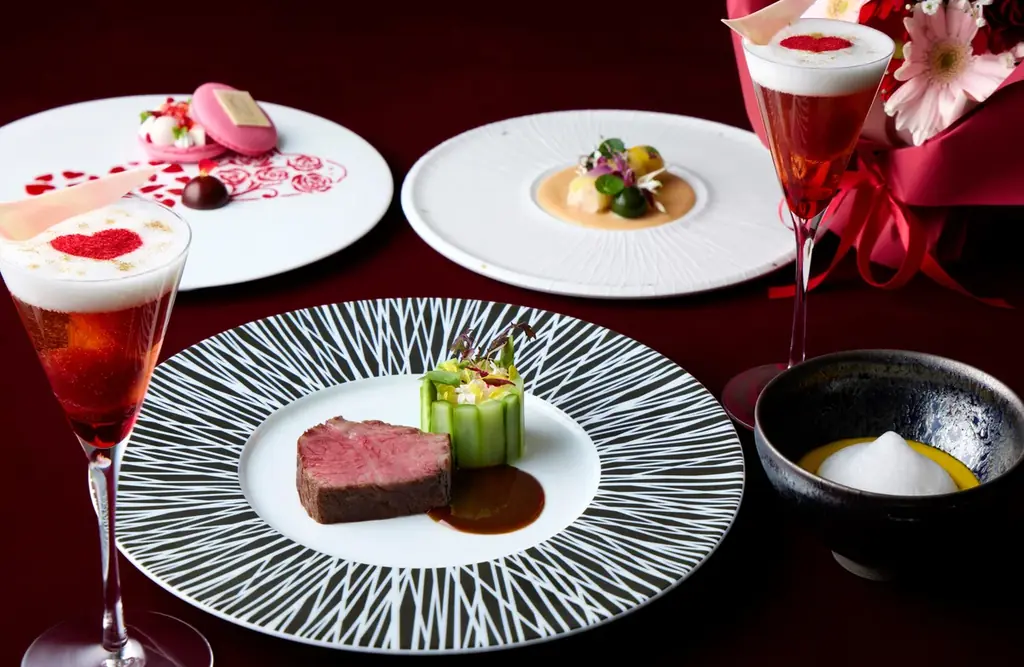 2/1〜15開催 中之島夜景のバレンタイン特別ディナー
